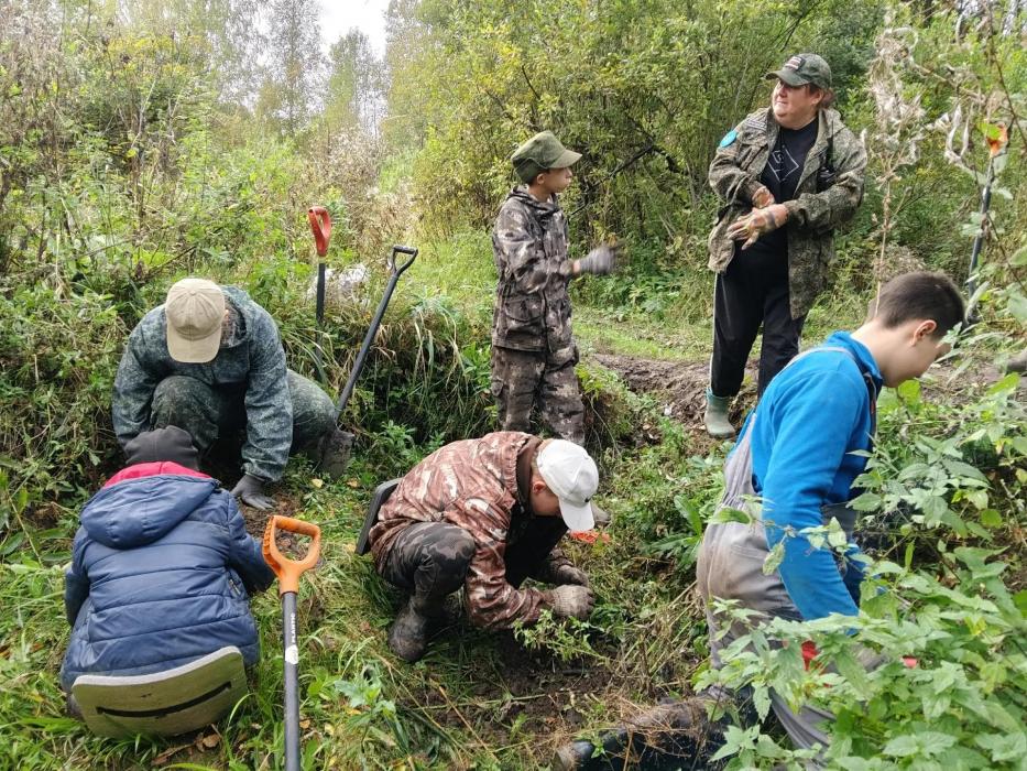 Экспедиция в урочище Колотушино