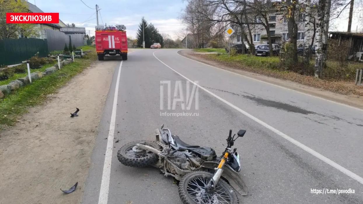 В Кунье погиб мотоциклист, не справившийся с управлением