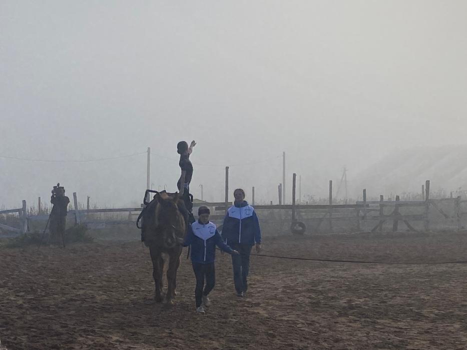Первенство Псковской области по вольтижировке проходит в Писковичах 