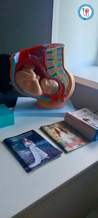 Экскурсию по женской консультации провели школьникам в Дедовичах