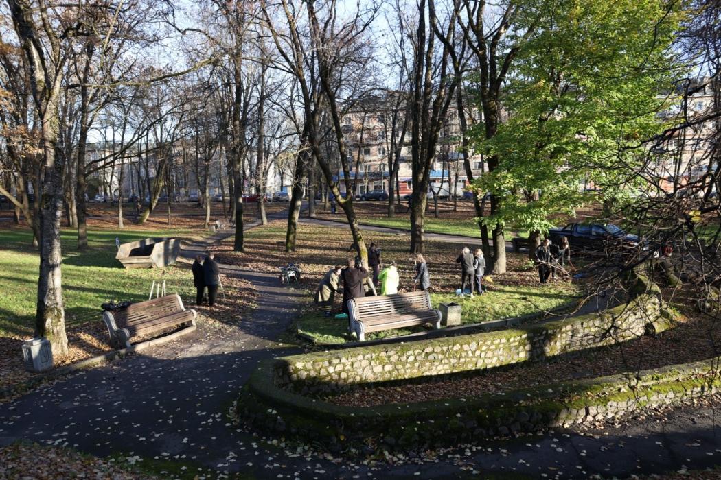 Субботник в Пскове