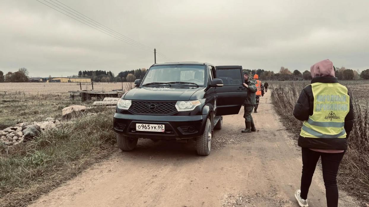 С места поисков