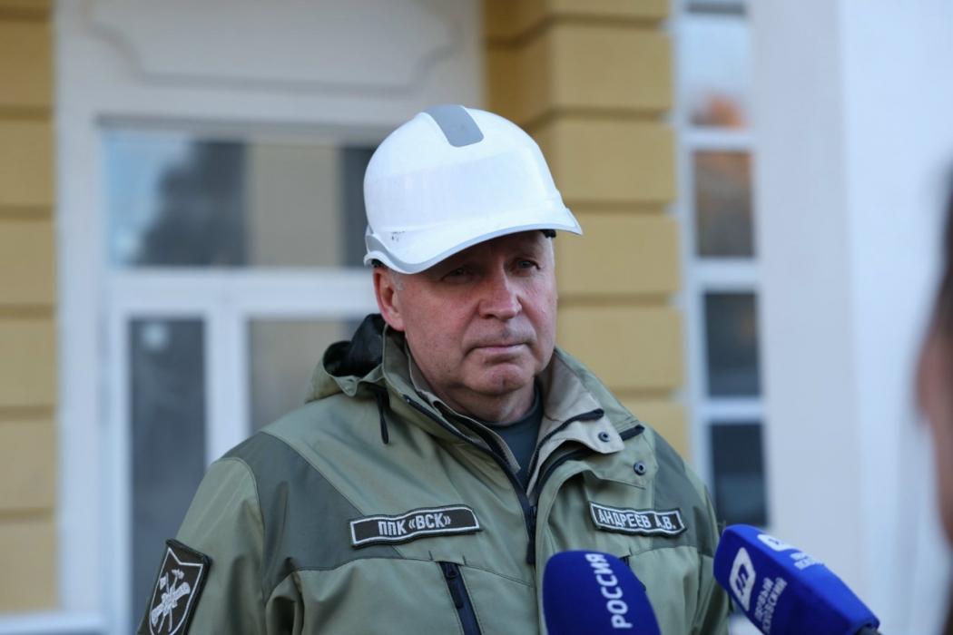 Ход строительства нового филиала военного клинического госпиталя Министерства обороны РФ