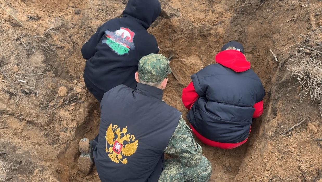Полевая поисковая экспедиция под руководством специалистов организации «Псковский рубеж»