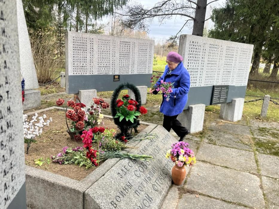 День освобождения Усвятского района от немецко-фашистских захватчиков. Воинское захоронение в деревне Чурилово