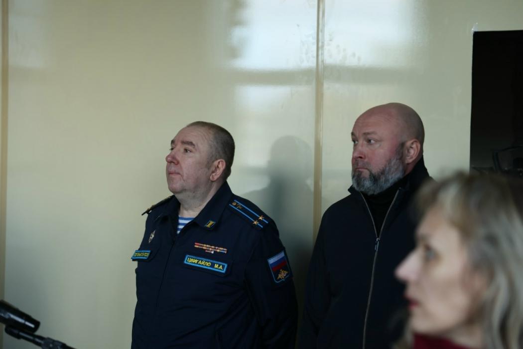 Ход строительства нового филиала военного клинического госпиталя Министерства обороны РФ