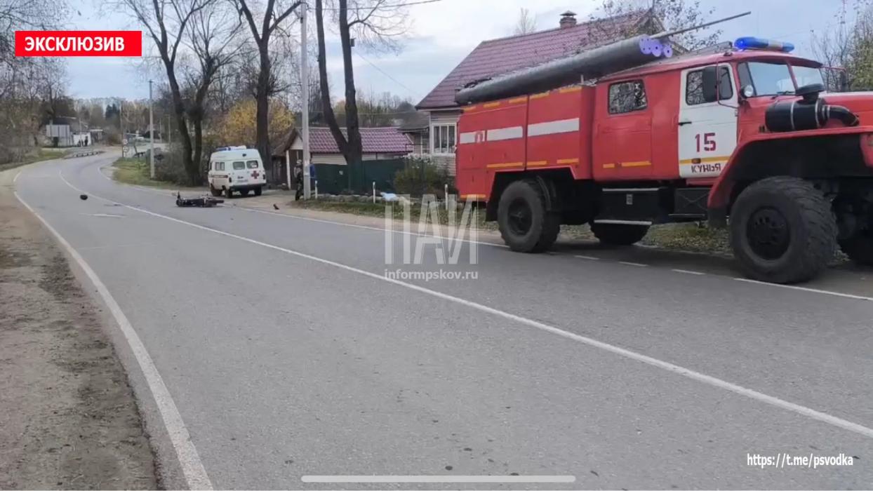 В Кунье погиб мотоциклист, не справившийся с управлением
