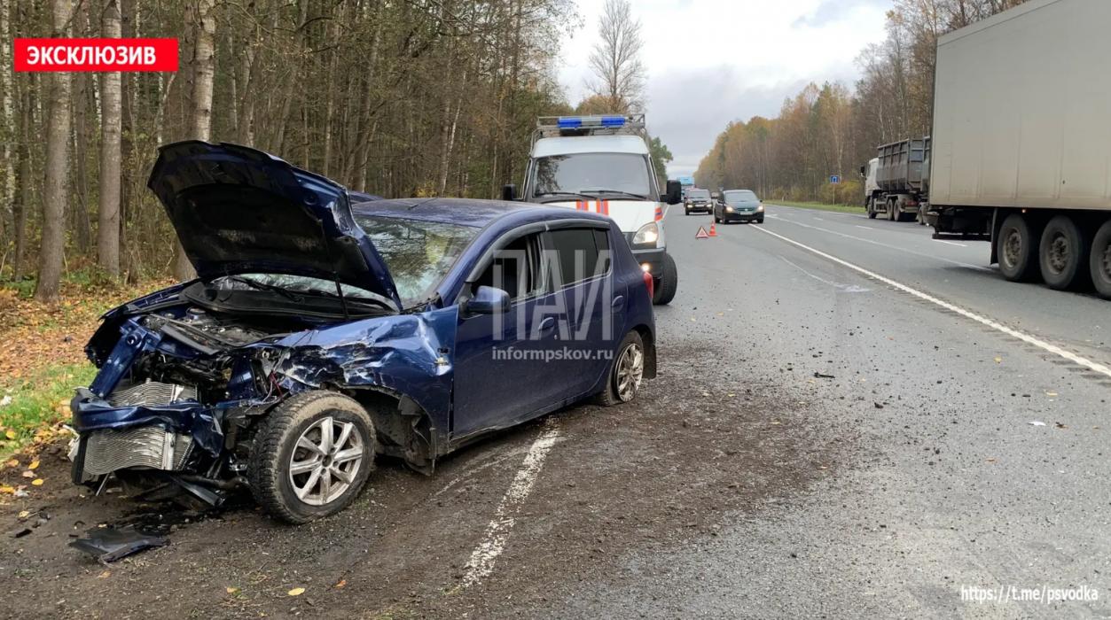 ДТП между Соловьями и Черёхой
