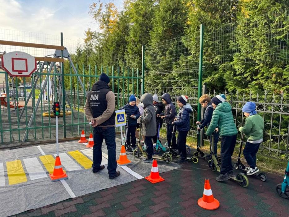 День безопасности дорожного движения для учеников Ольгинской гимназии