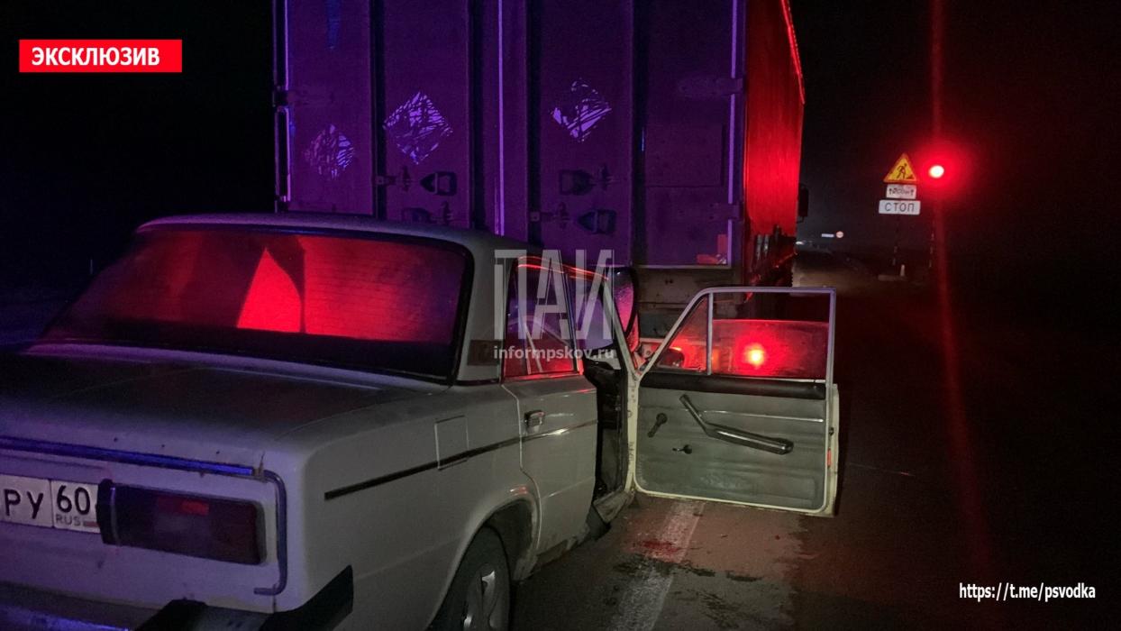 ДТП на Северном обходе в Пскове 