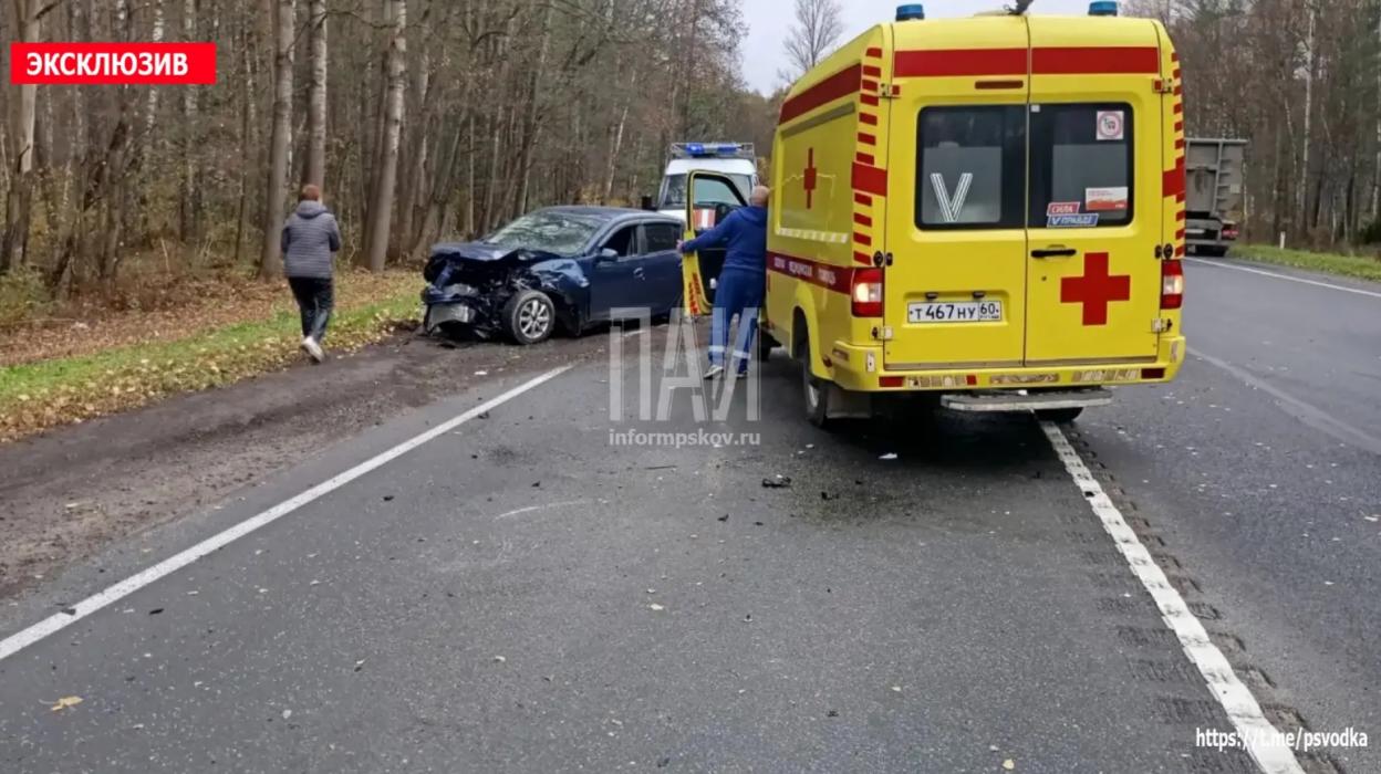 ДТП между Соловьями и Черёхой