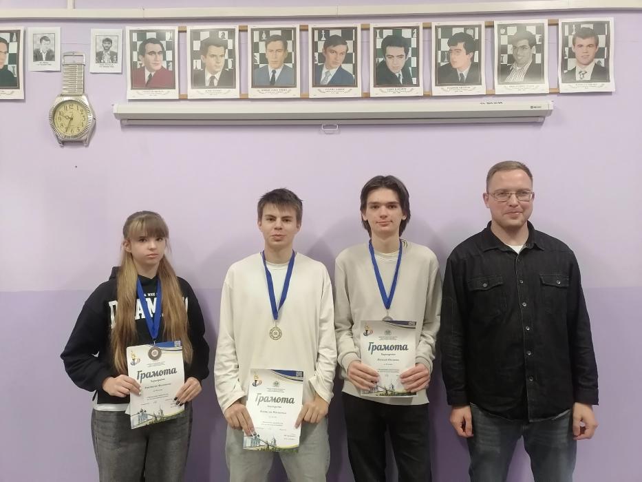 В Пскове завершился чемпионат города по классическим шахматам