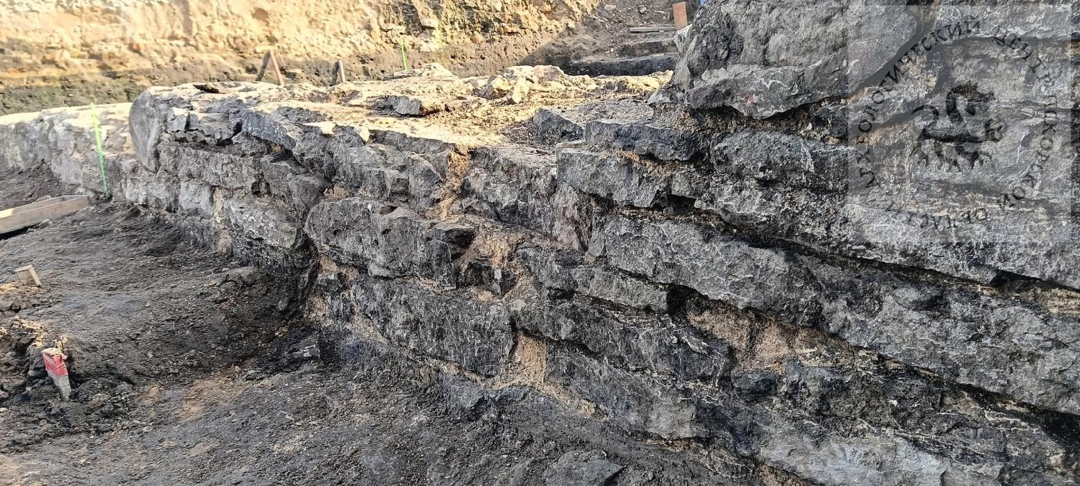 Стена посадника Бориса, 1309 год
