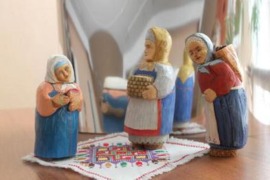 На фото: экспонаты выставки