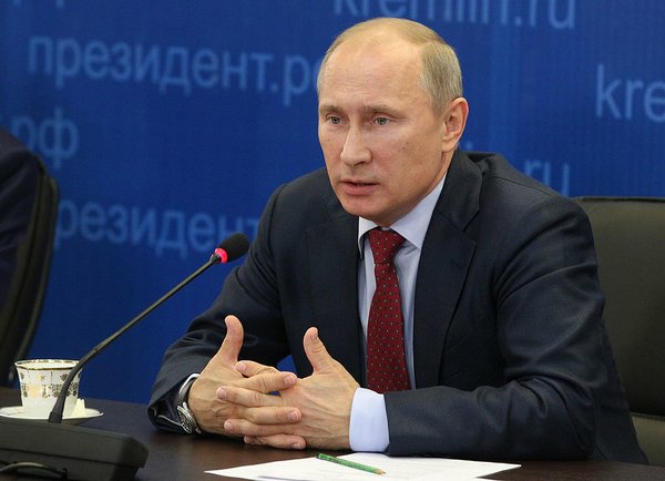 На фото: Владимир Путин. Фото с официального сайта Кремля