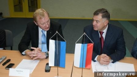 На фото: Борис Говорун и Тармо Кохв