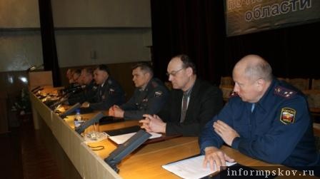 На фото: президиум коллегии