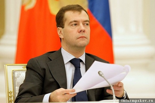 На фото: Дмитрий Медведев