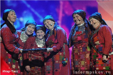 На фото: «Бурановские бабушки» на Евровидении-2012 (фото ИТАР-ТАСС)