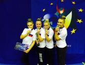 Псковички заняли первое место на Европейском чемпионате по спорту на пилоне
