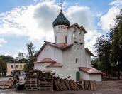 Завершение реставрации храма Преподобного Сергия Радонежского с Залужья в Пскове (ФОТОРЕПОРТАЖ)