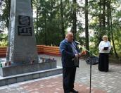 В порховской Красухе открыли после реконструкции военно-мемориальный комплекс