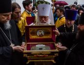 Прибытие мощей князя Владимира в Псков (ФОТОРЕПОРТАЖ)