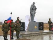 Открытие памятника Советскому солдату на "Линии Сталина" (ФОТОРЕПОРТАЖ)