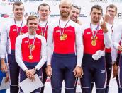 Пскович стал трёхкратным чемпионом России по академической гребле