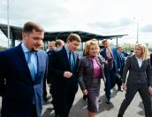 Валентина Матвиенко посетила ОЭЗ «Моглино» (ФОТОРЕПОРТАЖ)