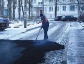 Лидер «Убитых дорог»: В Пскове нет технологий для укладки асфальта в мороз