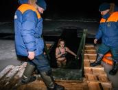 Крещенские купания в Выбутах (ФОТОРЕПОРТАЖ)