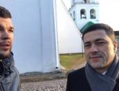Под впечатлением от Пскова тайбоксёр Артём Левин записал видеоблог (ВИДЕО)