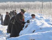 Масштабная историческая реконструкция к столетию образования РККА состоялась в Пскове (ВИДЕО)