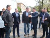 Ход работ по реконструкции улицы Свердлова проконтролировали власти Пскова