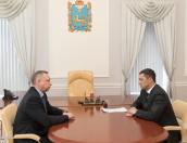 Александр Беглов и Михаил Ведерников обсудили подготовку Псковской области к реализации нового «майского» указа президента РФ