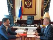 Михаил Ведерников обсудил с Александром Бегловым ситуацию в Псковской области 