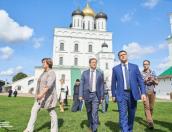 Рабочий визит министра культуры Владимира Мединского  в Псков (ФОТОРЕПОРТАЖ)