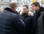 Рабочий визит Михаила Ведерникова в Великие Луки (ФОТОРЕПОРТАЖ)