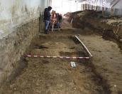 Археологические работы у Поганкиных палат начались в Пскове