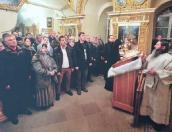 Спикер Госдумы участвовал в утренних богослужениях в Псково-Печерском монастыре