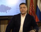 Михаил Ведерников записал видеообращение к жителям Псковской области