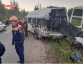 Публикуем фотографии с места трагической аварии в Великолукском районе, где сегодня погибли два человека