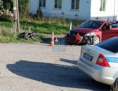 Пятиклассник на мопеде попал под колеса автомашины в Острове