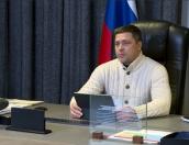 Михаил Ведерников записал видеообращение к жителям Псковской области