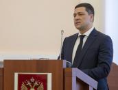 Михаил Ведерников поблагодарил депутатов Псковского областного Собрания за работу в 2021 году