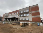 Строительство школы на Юбилейной в Пскове ведётся с опережением графика