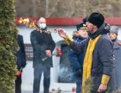 Фоторепортаж: Память погибших в бою воинов-разведчиков почтили в Псковской области