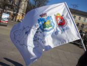 Псковичи отметили годовщину воссоединения Крыма с Россией