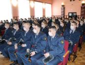 Сотрудникам и курсантам Псковского филиала Академии ФСИН России напомнили о безопасности дорожного движения